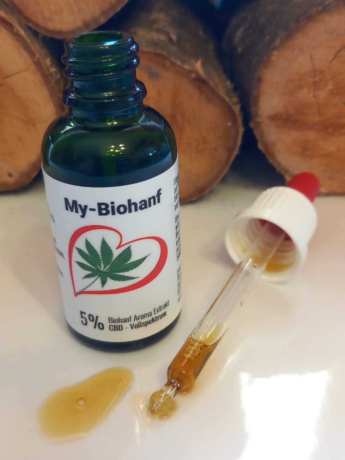 5 %                                                                                                                                  CBD Aroma Extrakt 1.500 mg  Vollspektrum 30 ml OHNE ISOLATE